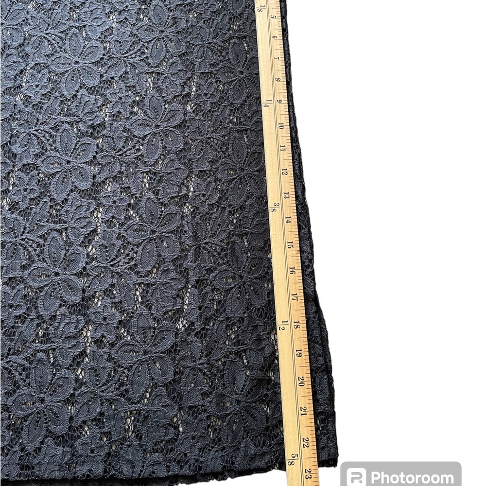 AVENUE Plus Size Black Lace Cover Up - Size 18/20 - Picture 9 of 12